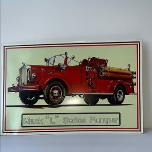 Mack L Series Pumper Sign #567